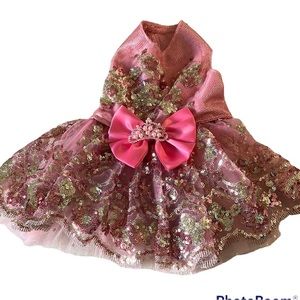 Princess Tiara Designer Dog Dress